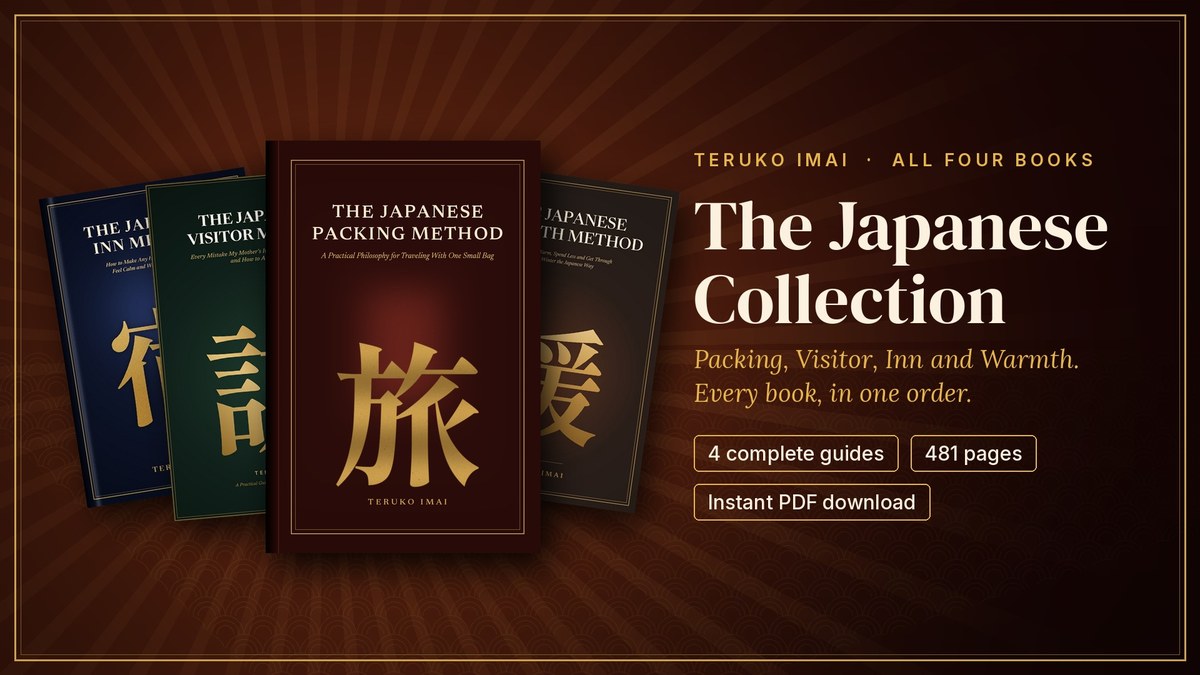 All four books of The Japanese Collection